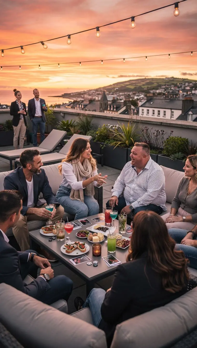 Trust and deception in mafia game dynamics